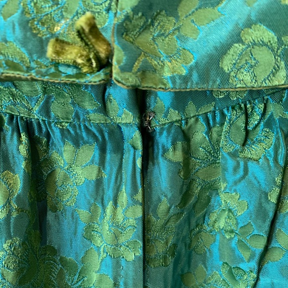 MidCentury Handmade Formal Gown and Capelet - Picture 7 of 13